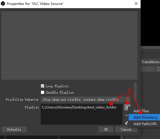 how-to-make-a-24-7-youtube-live-stream-add-vlc-directory-in-obs